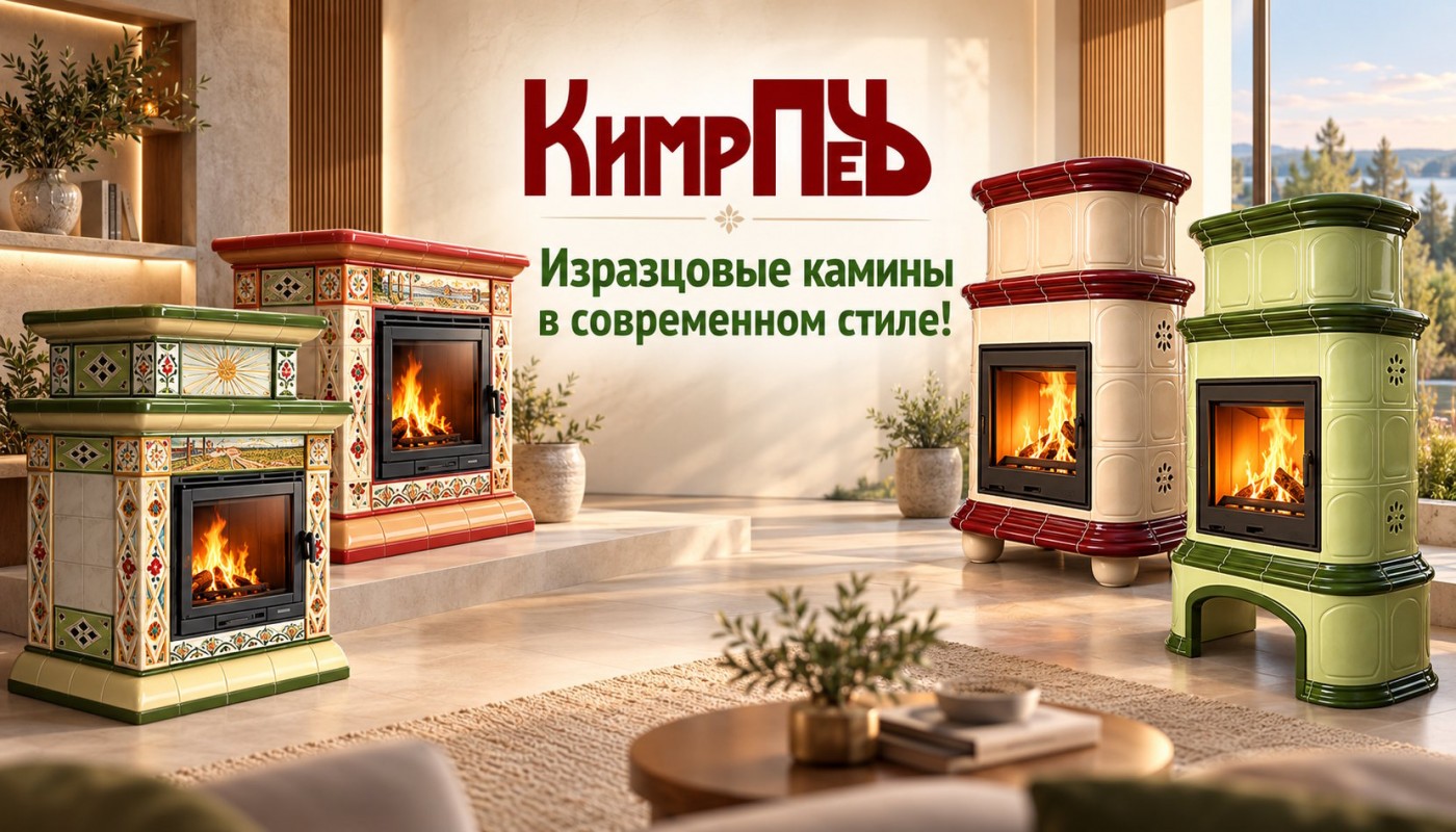 Изразцовые камины