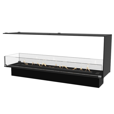 Биокамин Decoflame Montreal 1200mm Торцевой сквозной 3-х сторонний от производителя Decoflame