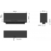 Биокамин Decoflame Montreal 1000mm Front/Right от производителя Decoflame
