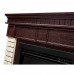 Каминокомплект: Биокамин Firelight BFP/P-2520, портал Bricks 25 камень бежевый, шпон темный дуб от производителя Firelight