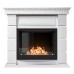 Каминокомплект: Биокамин Firelight BFP/P-2520, портал Elegante 25 белый от производителя Firelight