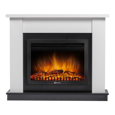 Каминокомплект Firelight: Очаг EFP/P-2520LS N , портал Canto 25 белый от производителя Firelight