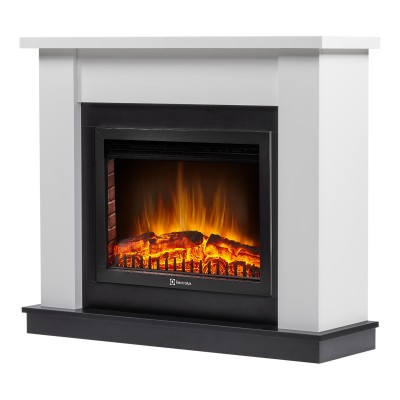 Каминокомплект:Очаг Electrolux EFP/P-2520LS, портал Canto 25 белый от производителя Electrolux