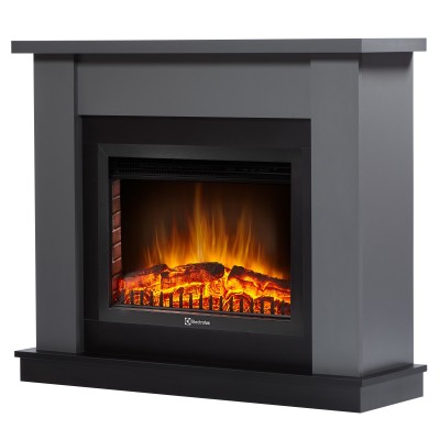 Каминокомплект: Очаг Electrolux EFP/P-2720RLS, портал Canto 25 графит от производителя Electrolux