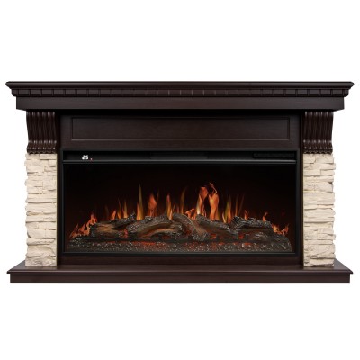 Каминокомплект: Очаг Royal Thermo Aurora RTFP/P-AR40LS, портал Michigan 42/40/36, кам. мол., шп. тем от производителя Royal Thermo