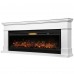 Каминокомплект: Очаг Royal Thermo Aurora RTFP/P-AR60LS, портал California 60 W, белый от производителя Royal Thermo