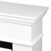 Каминокомплект: Очаг Royal Thermo Aurora RTFP/P-AR60LS, портал California 60 W, белый от производителя Royal Thermo
