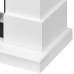 Каминокомплект: Очаг Royal Thermo Aurora RTFP/P-AR60LS, портал California 60 W, белый от производителя Royal Thermo