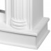 Каминокомплект: Очаг Royal Thermo Aurora RTFP/P-AR60LS, портал Olympia 60, белый от производителя Royal Thermo