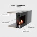 Тумба с биокамином Firelight BFP-P1600 графит от производителя Firelight