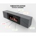 Тумба с биокамином Firelight BFP-P1700V графит от производителя Firelight