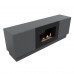 Тумба с биокамином Firelight BFP/P-1400L графит от производителя Firelight