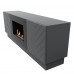 Тумба с биокамином Firelight BFP/P-1400V графит от производителя Firelight