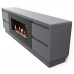 Тумба с биокамином Firelight BFP/P-1700 lux графит от производителя Firelight