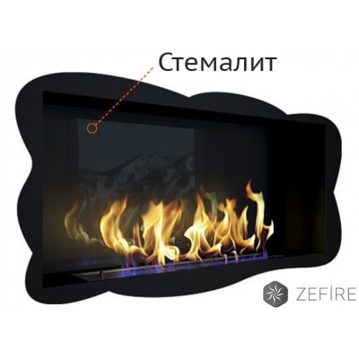 Стемалит для Биокамина угловой Standart 500 левый/правый (ZeFire) от производителя ZeFire