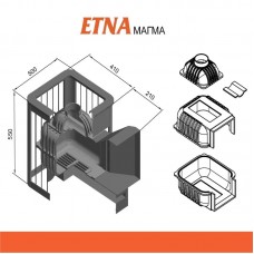 Печь ЭТНА МАГМА 14 (ДТ-3)