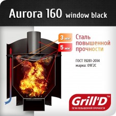 Печь Grill'D Aurora 160 TRIO Window