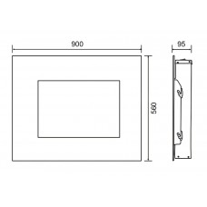 Электрокамин Electrolux EFP/W - 1250ULS