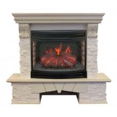 Электрокамин RealFlame Rockland LUX 25 WT с FireField 25 SIR