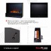 Электроочаг RealFlame Cassette 630 3D Black Panel от производителя RealFlame