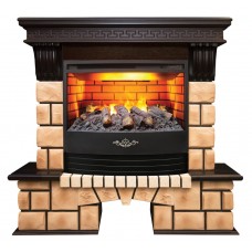 Электрокамин RealFlame Stone Brick с Firestar 25,5 3D