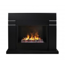 Электрокамин RealFlame Lindelse 26 BL 3D Cassette 630 + Black вставка