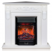 Электрокамин RealFlame Dominica Corner WT c Majestic Black RC от производителя RealFlame