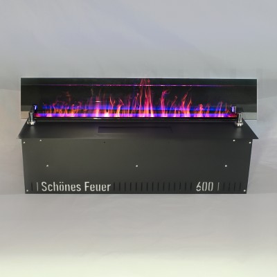 Электроочаг 3D FireLine 600 Blue Pro (с эффектом cинего пламени)  Schones Feuer от производителя Schones Feuer