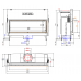 Топка-камин Brunner BKH  5.0 flat 50-162 ST от производителя Brunner