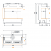 Газовый камин Panorama BKG 55-25-90-25 от производителя Brunner