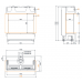Газовый камин Panorama BKG 70-25-90-25 от производителя Brunner