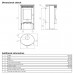 Печь-камин ABX Tartu 7 от производителя ABX