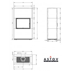 Камин Астов APLIT М 700