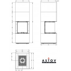 Камин Астов APLIT П3С 5357
