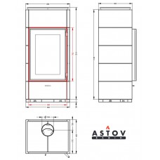 Камин Астов КИВИ ПК 5070 5К