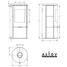 Камин Астов R1.0 K