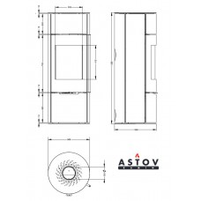 Камин Астов R1.0 L