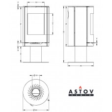 Камин Астов R1.0 N