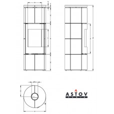 Камин Астов R1.0 XL K MAX