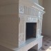 Дровяной камин коллекции Бристоль в цвете Арктика от производителя Ceramica