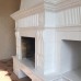 Дровяной камин коллекции Бристоль в цвете Арктика от производителя Ceramica