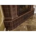 Изразцовый дровянной портал Альбион в цвете Кофе 3679 от производителя Ceramica