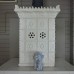Изразцовый камин Дорф с короной от производителя Ceramica