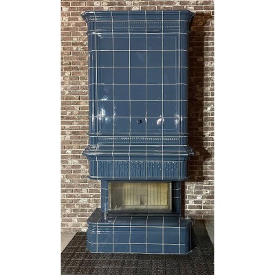 Изразцовый пристенный камин Тюльпан от производителя Ceramica