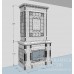 Камин Альбион. Цвет: Белый Антик от производителя Ceramica