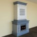 Камин Арт Нуво. Палитра росписи: Лазурная от производителя Ceramica
