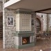 Изразцовый камин Арт Нуво от производителя Ceramica