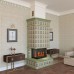 Изразцовый камин Браво. Роспись по рельефу от производителя Ceramica