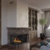 Камин Бристоль с топкой с Г-образным стеклом от производителя Ceramica