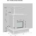 Камин Модерн с подиумом от производителя Ceramica